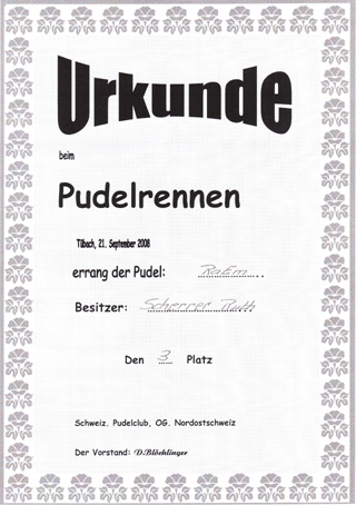 Urkunde