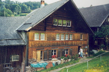 Haus von oben